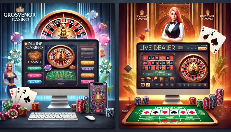 grosvenor casino features