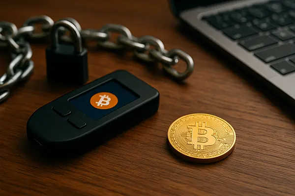 Stockage cryptomonnaie mobile