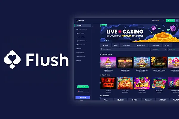 Crypto casino interface