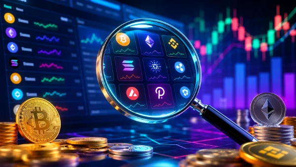 Crypto screening dashboard