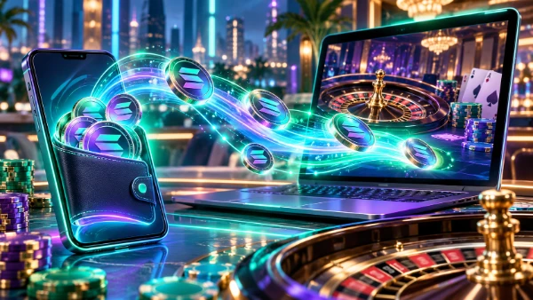 Transações em casinos de criptomoedas